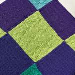 Sampler Square Patchwork Blanket Knitting Pattern