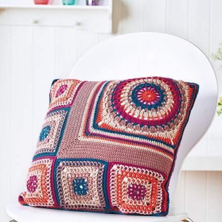 Sampler Cushion crochet Pattern
