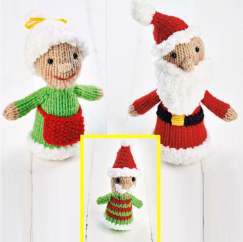 Santa’s Family Knitting Pattern