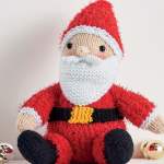 Sparkly Santa Toy Knitting Pattern