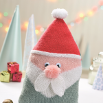 Santa Claus Cushion Knitting Pattern Knitting Pattern