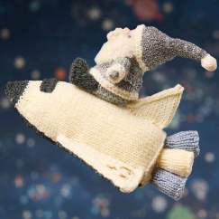 Cosmic Santa KAL: Part Two - Santa’s Shuttle Knitting Pattern