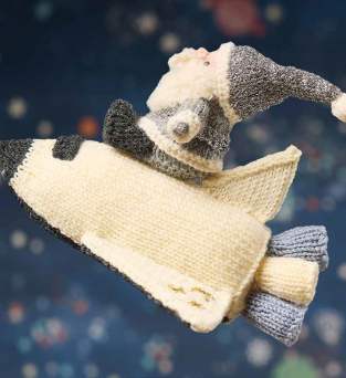 Cosmic Santa KAL: Part Two - Santa’s Shuttle Knitting Pattern
