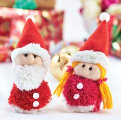 Santa & Mrs Claus Crochet Pattern