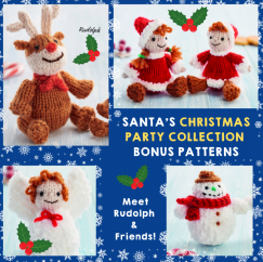 Santa’s Christmas Party Collection Bonus Patterns Knitting Pattern
