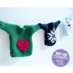 Christmas Jumper Bunting Knitting Pattern | Save the Children - Knitting Pattern