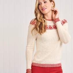 Scandi Hearts Jumper Knitting Pattern