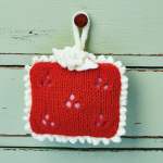 Scented wardrobe sachet Knitting Pattern