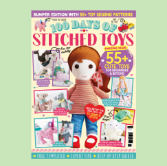 100 Days of Stitched Toys Bonus Patterns Templates Issue 40 Knitting Pattern