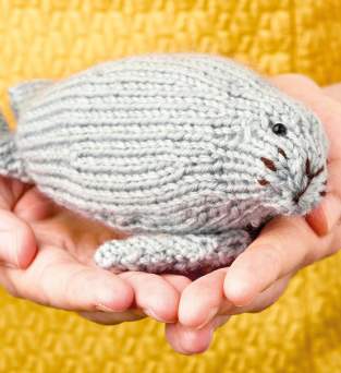 Seal Toy Knitting Pattern