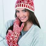 Nordic Hat & Mitts Set Knitting Pattern