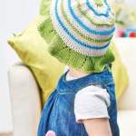 Toddler Sun Hat & Bag Knitting Pattern Knitting Pattern