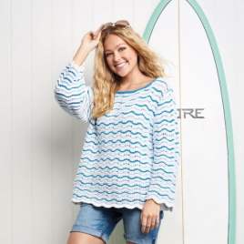 Shale Stitch Sweater Knitting Pattern Knitting Pattern