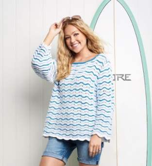 Shale Stitch Sweater Knitting Pattern Knitting Pattern