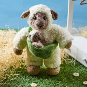 EXCLUSIVE Sheep and Lamb Toy Playset Knitting Pattern Knitting Pattern
