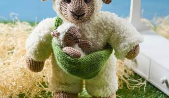 EXCLUSIVE Sheep and Lamb Toy Playset Knitting Pattern