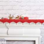 Christmas Shelf Runner Knitting Pattern Knitting Pattern