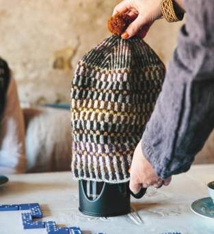 Shetland Coffee Cosy Knitting Pattern Knitting Pattern