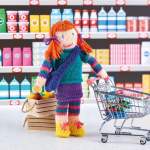 Shopping Doll & Clothes Knitting Pattern Knitting Pattern