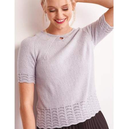 Short Sleeved Sweater Knitting Pattern