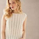 Short sleeve top Knitting Pattern