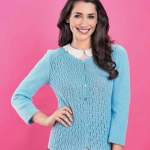 Lace Panel Cardigan Knitting Pattern