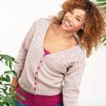 Sideways Cable Cardigan Knitting Pattern Knitting Pattern