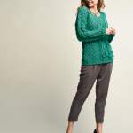 Simple Chunky Cable Jumper Knitting Pattern
