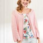 Simple Cotton Cardigan Knitting Pattern