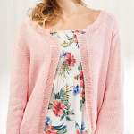 Simple Cotton Cardigan Knitting Pattern