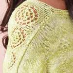 Simple Lacy T-shirt Knitting Pattern