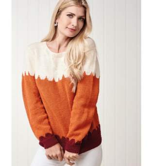 Simple Scallop Jumper Knitting Pattern Knitting Pattern