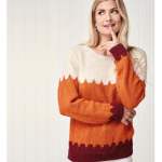 Simple Scallop Jumper Knitting Pattern