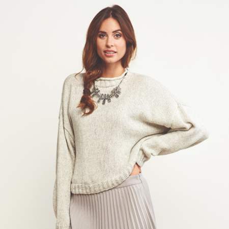 Simple First Jumper Knitting Pattern
