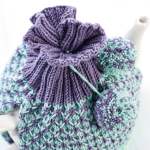 Slip Stitch Teacosy Knitting Pattern