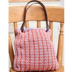 Slip Stitch Tote Bag Knitting Pattern