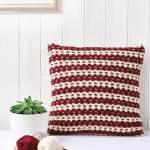Slip stitch cushion Knitting Pattern