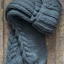 Slouchy Welly Warmers Knitting Pattern