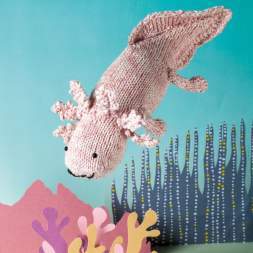 Smiler Axoltl Toy Knitting Pattern Knitting Pattern