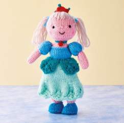 Snow Princess Doll Knitting Pattern