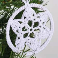 Crochet Snowflakes Knitting Pattern