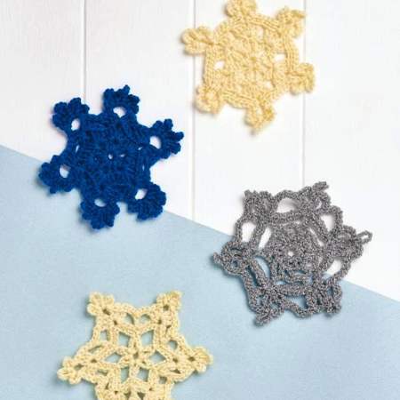 Snowflake Decorations crochet Pattern