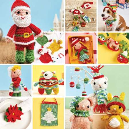 Snowglobe festive yarn kit Knitting Pattern