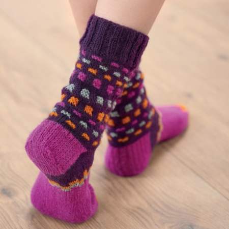 Bright Socks Knitting Pattern