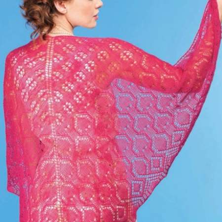Sorbet Shawl Knitting Pattern