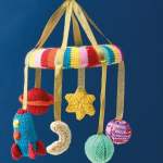 Space Theme Nursery Mobile Knitting Pattern Knitting Pattern