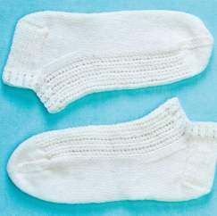 Beaded Trainer Socks Knitting Pattern - Knitting Pattern