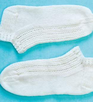 Beaded Trainer Socks Knitting Pattern Knitting Pattern