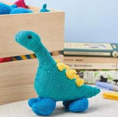 Spiky Dinosaur Knitting Pattern