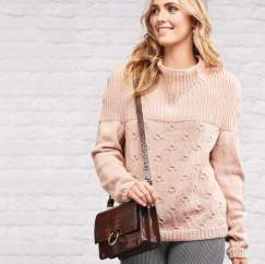 Spots and Stripes Jumper Knitting Pattern Knitting Pattern